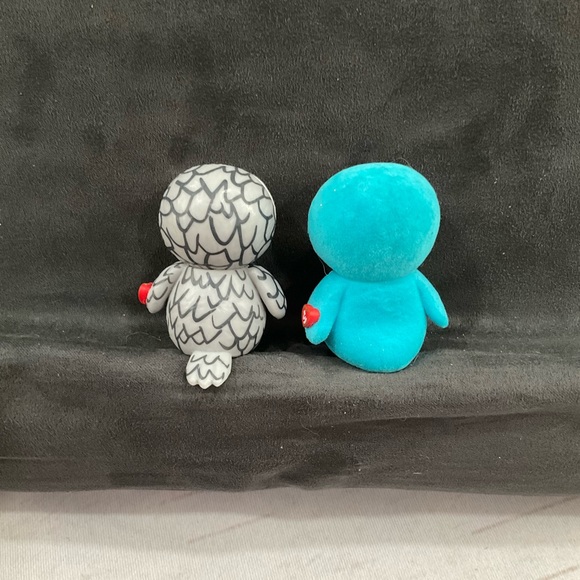 TY BEANIE BOO MINI OWL AND PENGUIN - Picture 2 of 6